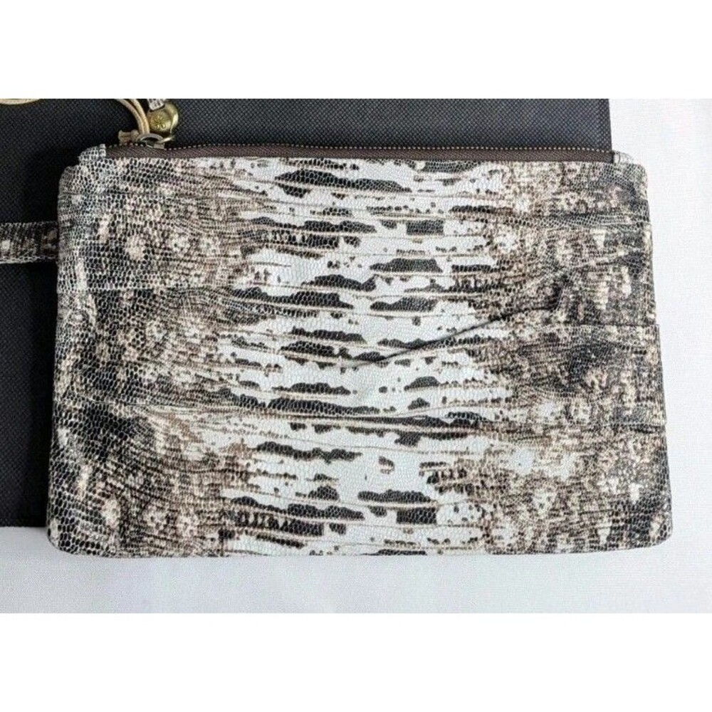 HOBO Wallet, Wristlet, Clutch - Move Lizard Print, NWT